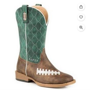 Roper Little Kids Friday Nights Football Boots sz12